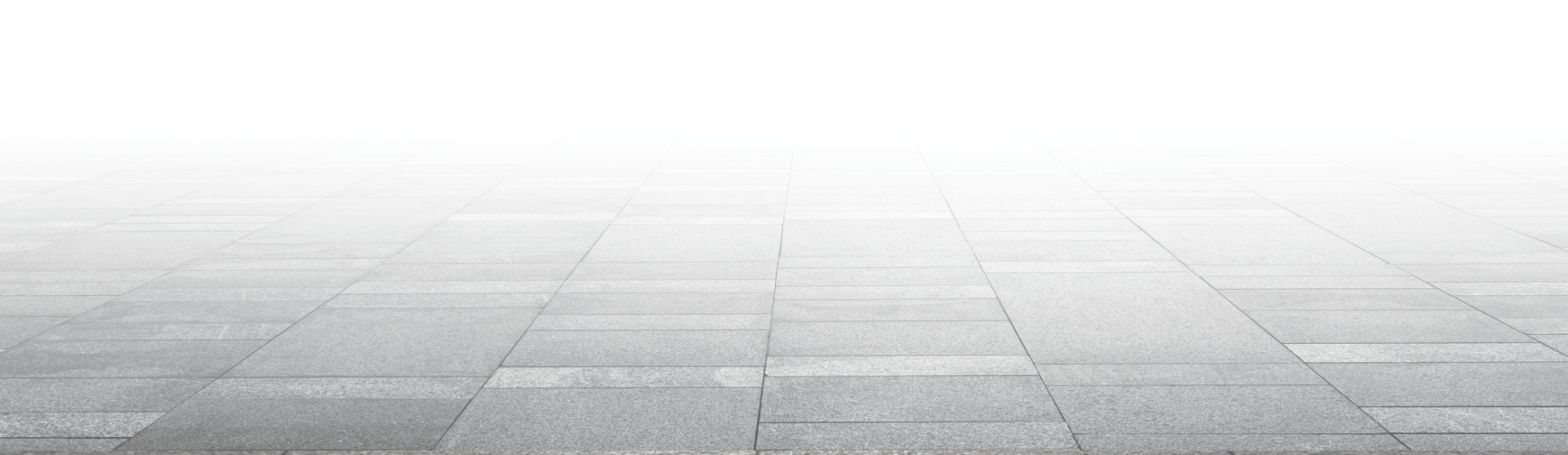 A person on a vast, foggy tile expanse, dressed in winter clothing, creating a serene, minimalist scene with subtle textures and tones.